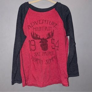 Moose Raglan Long Sleeve